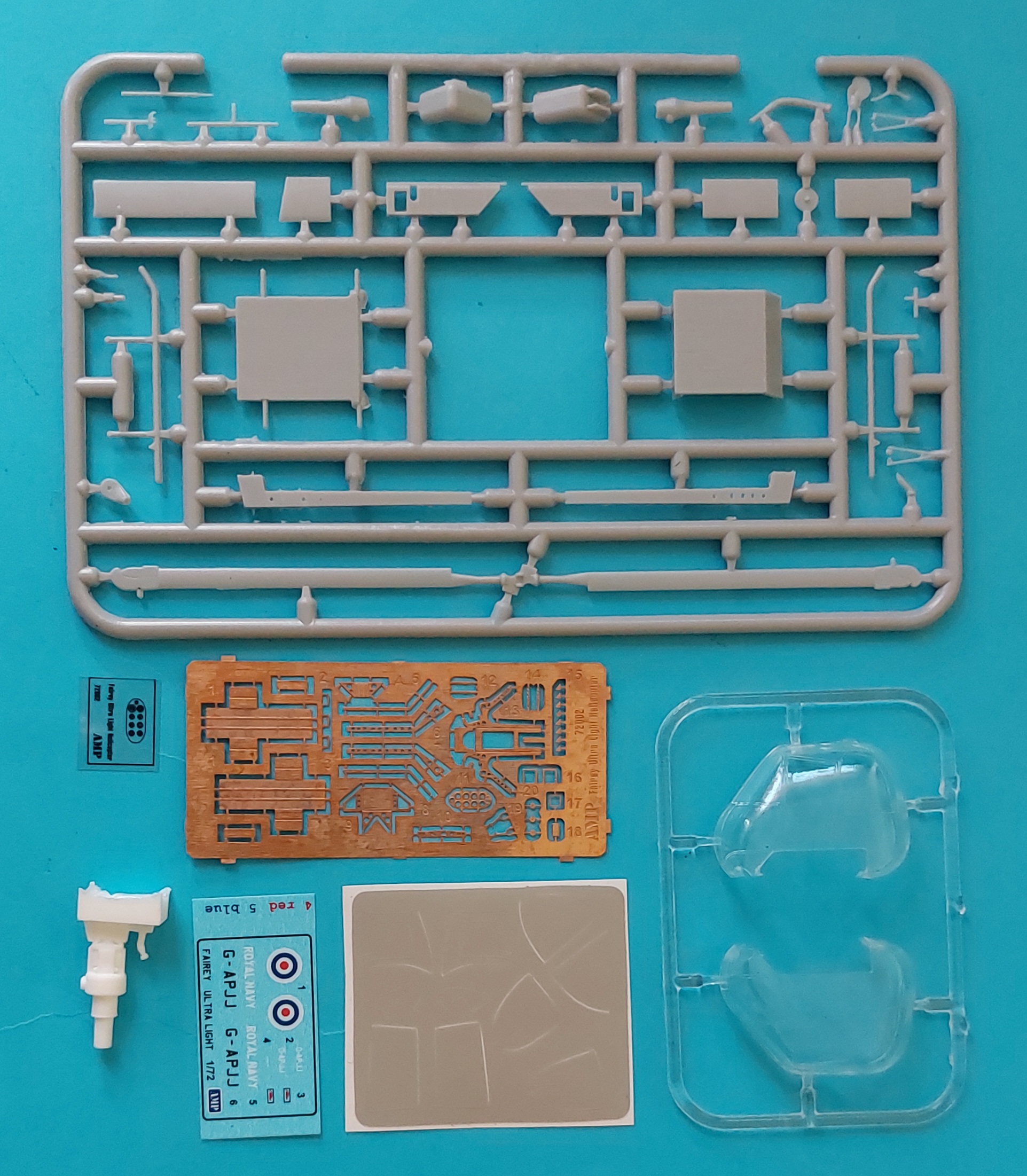 amp-72002-fairey-ultra-light-maquette-h-licopt-re-1-72 image 3