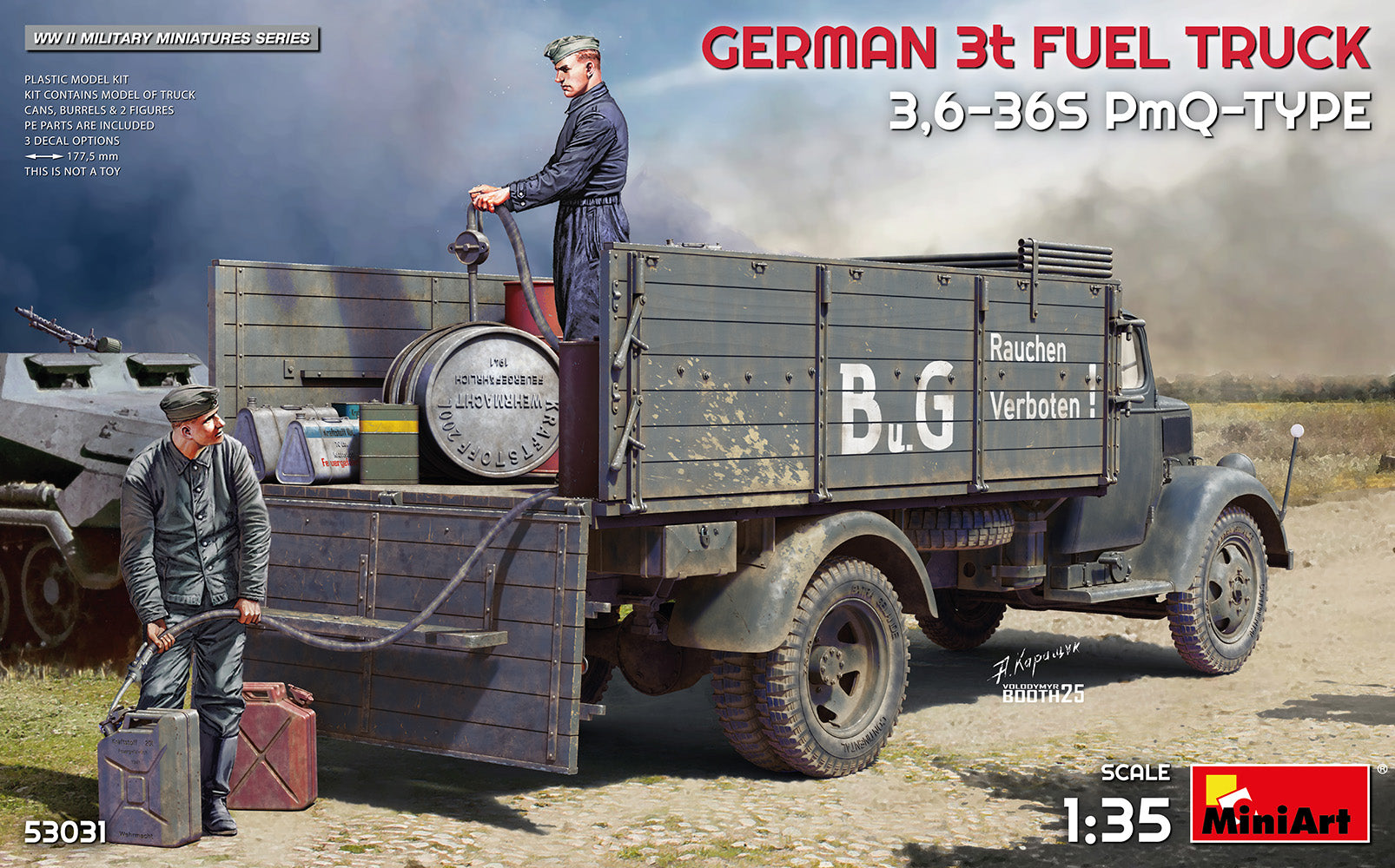 miniart-53031-camion-citerne-allemand-1-35-ww2 image 1