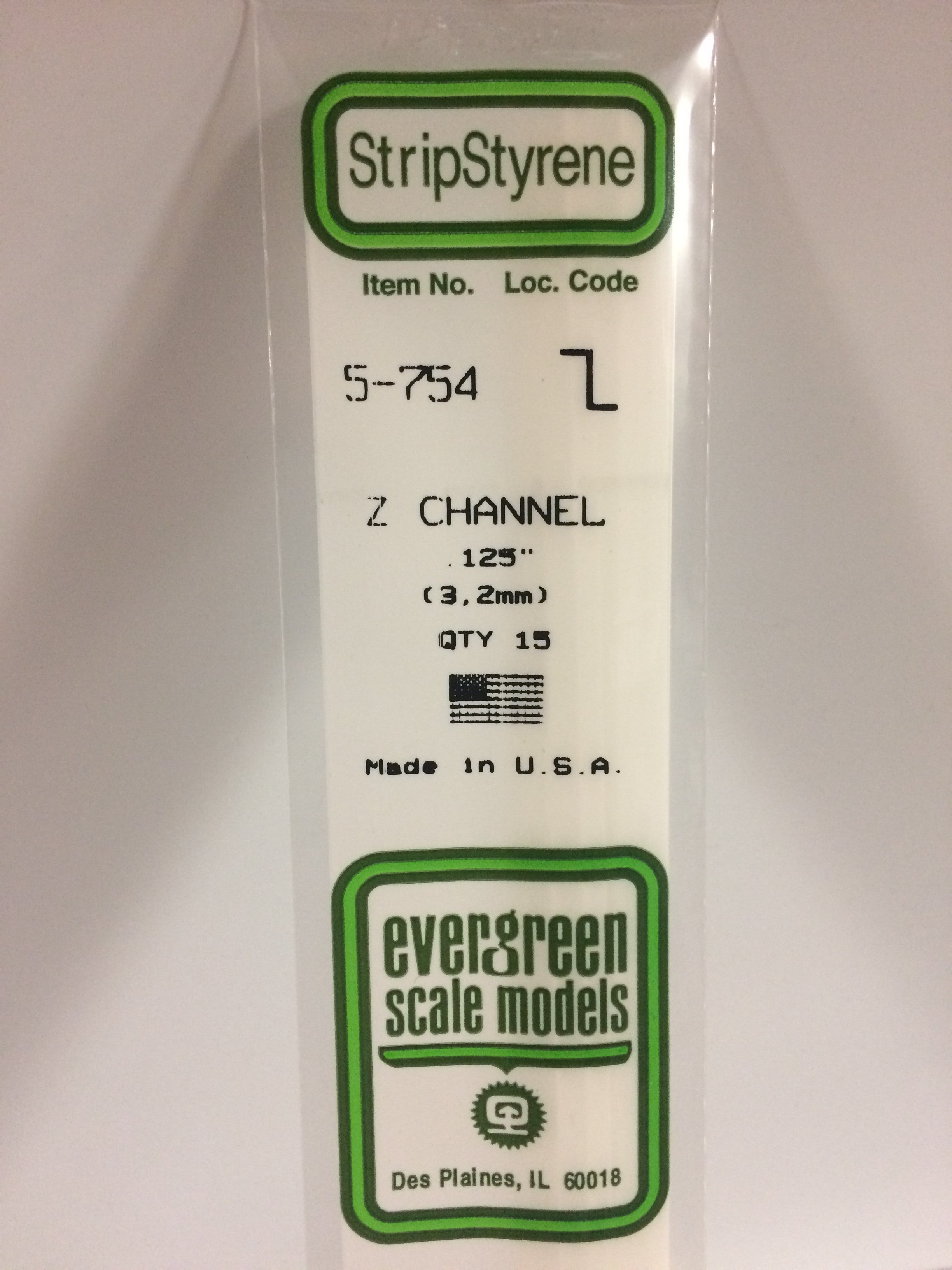 evergreen-shapes-754-profil-en-z-blanc-3-2-mm-lot-de-3 image 2