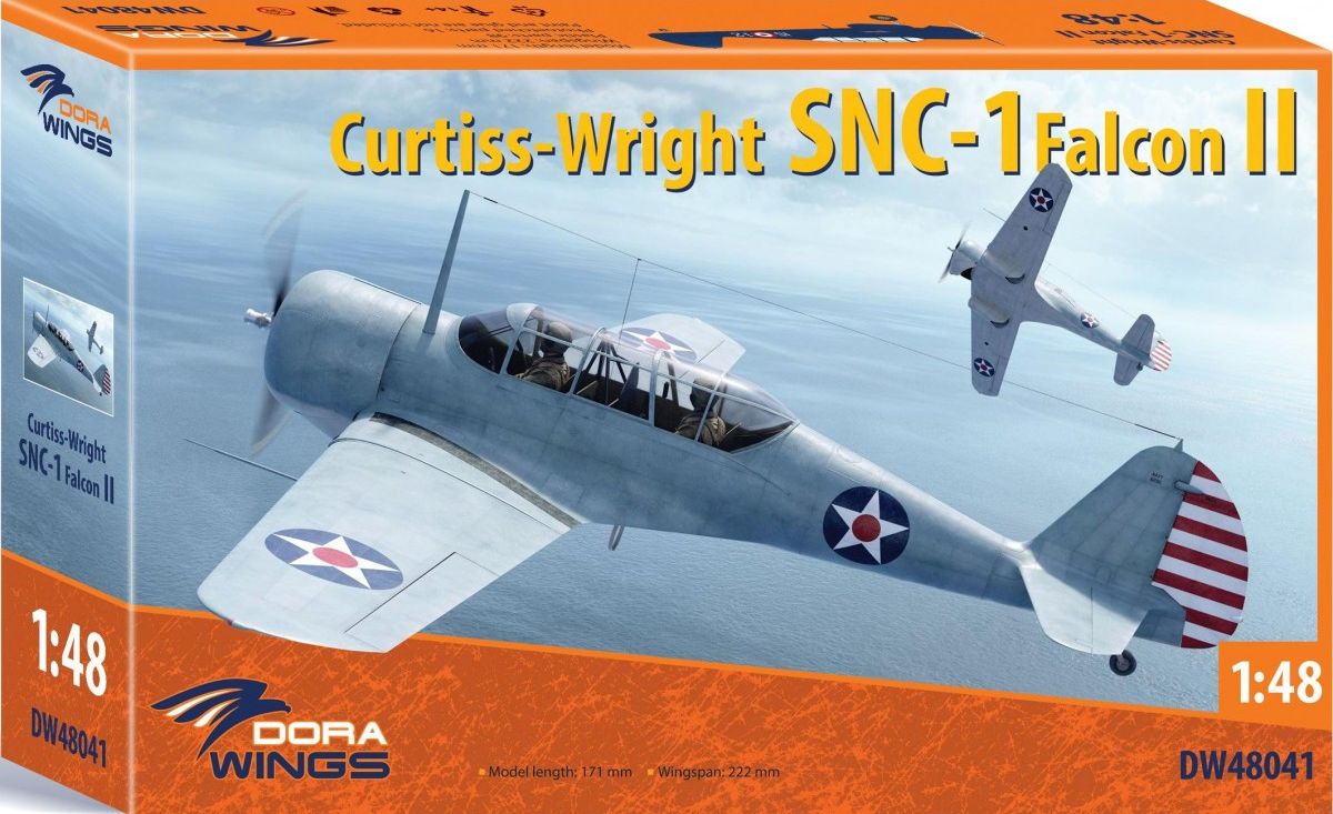 dora-wings-curtiss-snc-1-falcon-ii-1-48-kit-maquette-entra-nement image 1