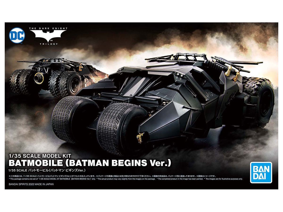 bandai-batmobile-batman-begins-maquette-1-35 image 1