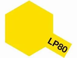 tamiya-lp80-82180-peinture-laque-jaune-mat-10ml image 1