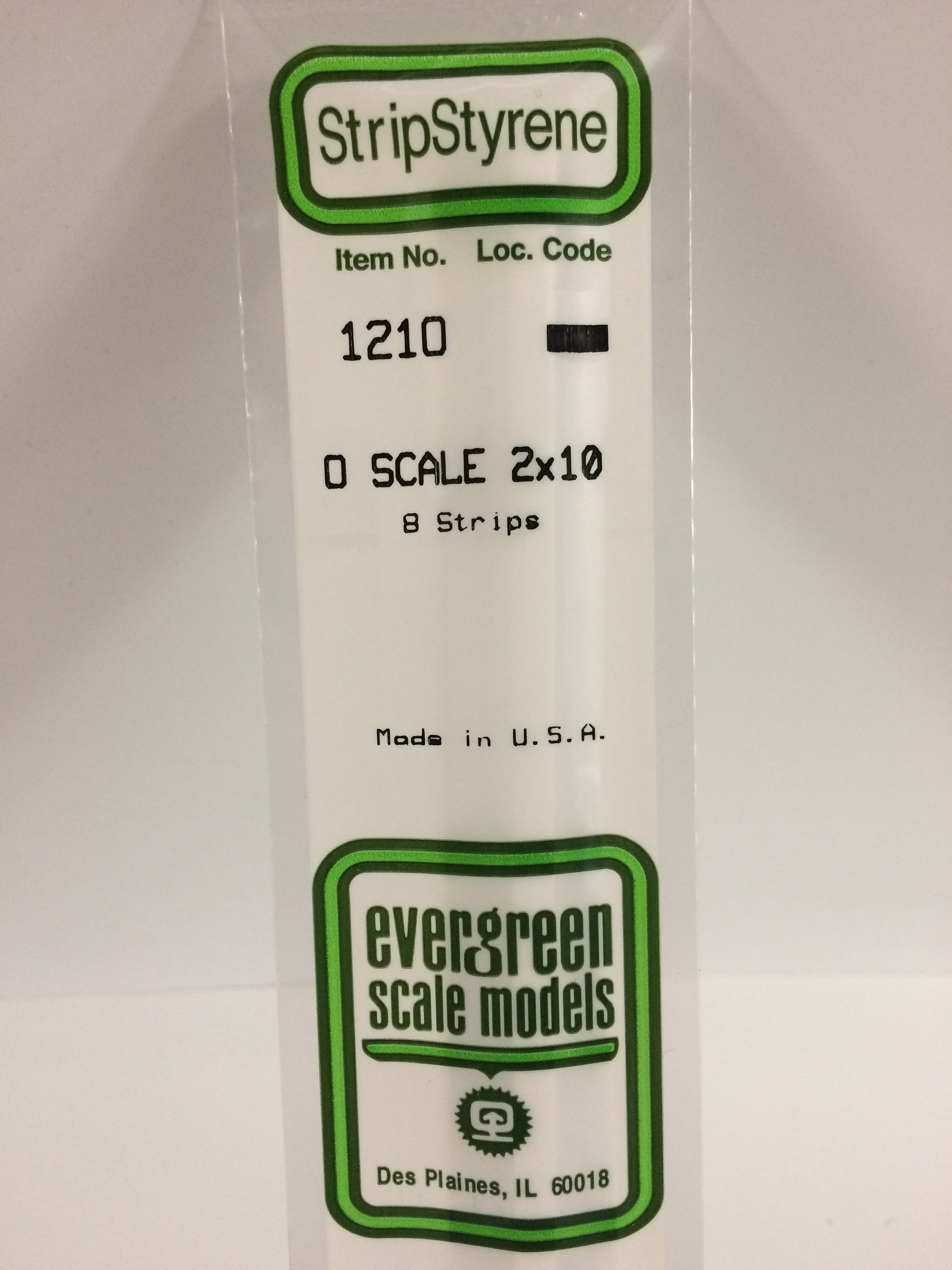 evergreen-strips-1210-baguette-o-2x10-polystyr-ne-blanc-8-pi-ces image 1