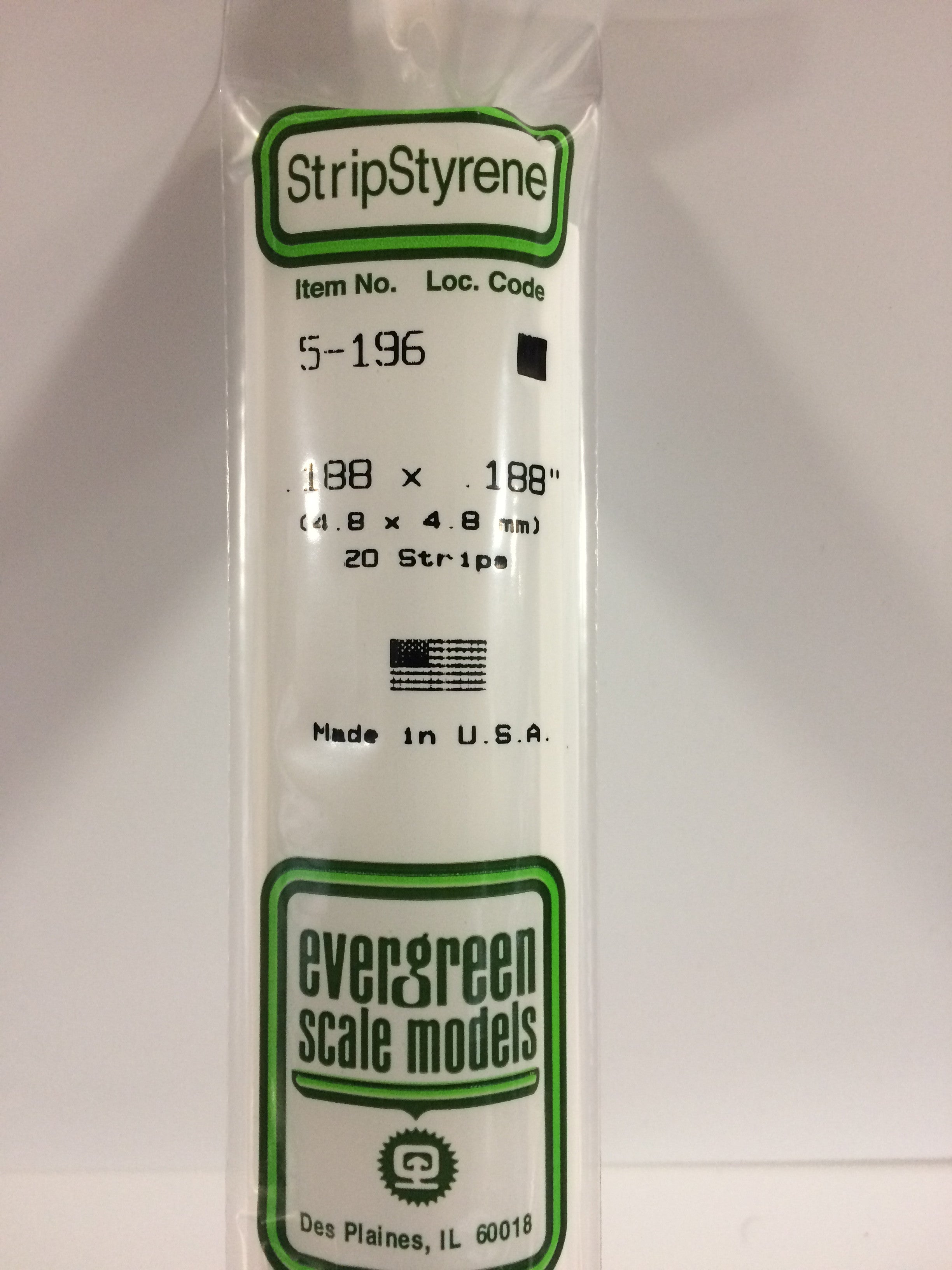 evergreen-strips-196-baguette-polystyr-ne-blanc-4-8-mm-4-pi-ces image 2