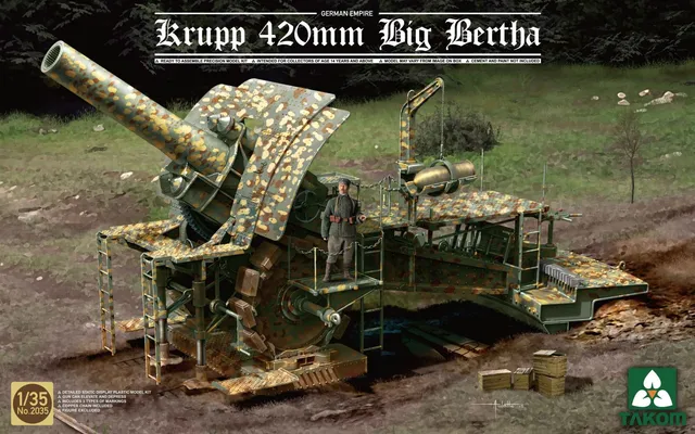 takom-2035-big-bertha-maquette-canon-1-35-si-ge-420mm image 1