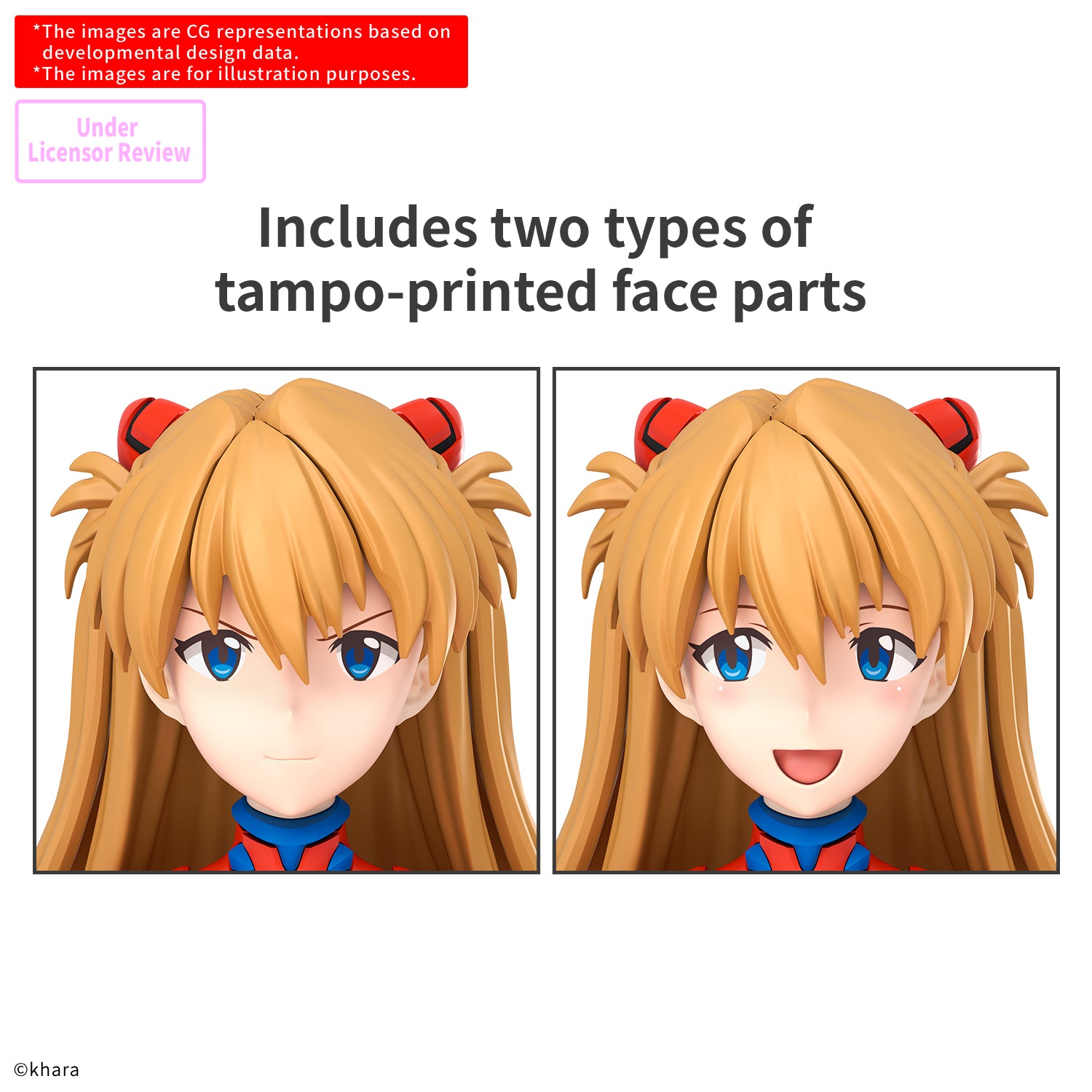 bandai-30mp-asuka-shikinami-langley-plug-suit-maquette-evangelion image 3