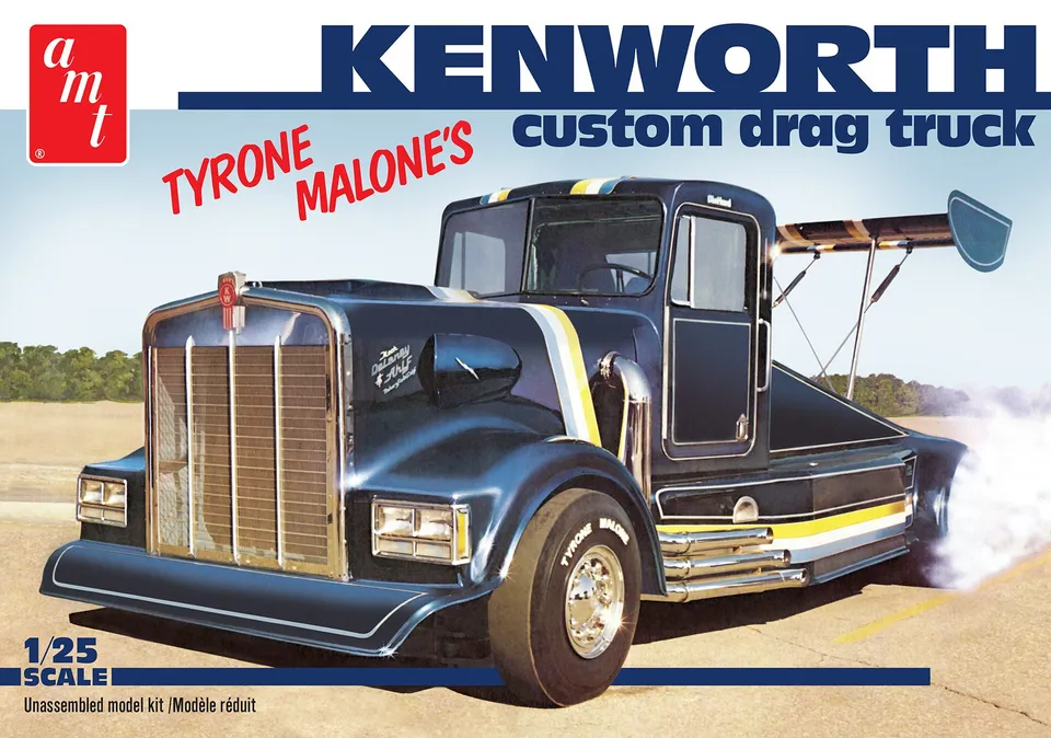 amt-kenworth-drag-truck-tyrone-malone-maquette-camion-1-25 image 1