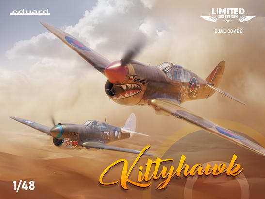 eduard-11187-kittyhawk-dual-combo-1-48-maquette-avion image 1