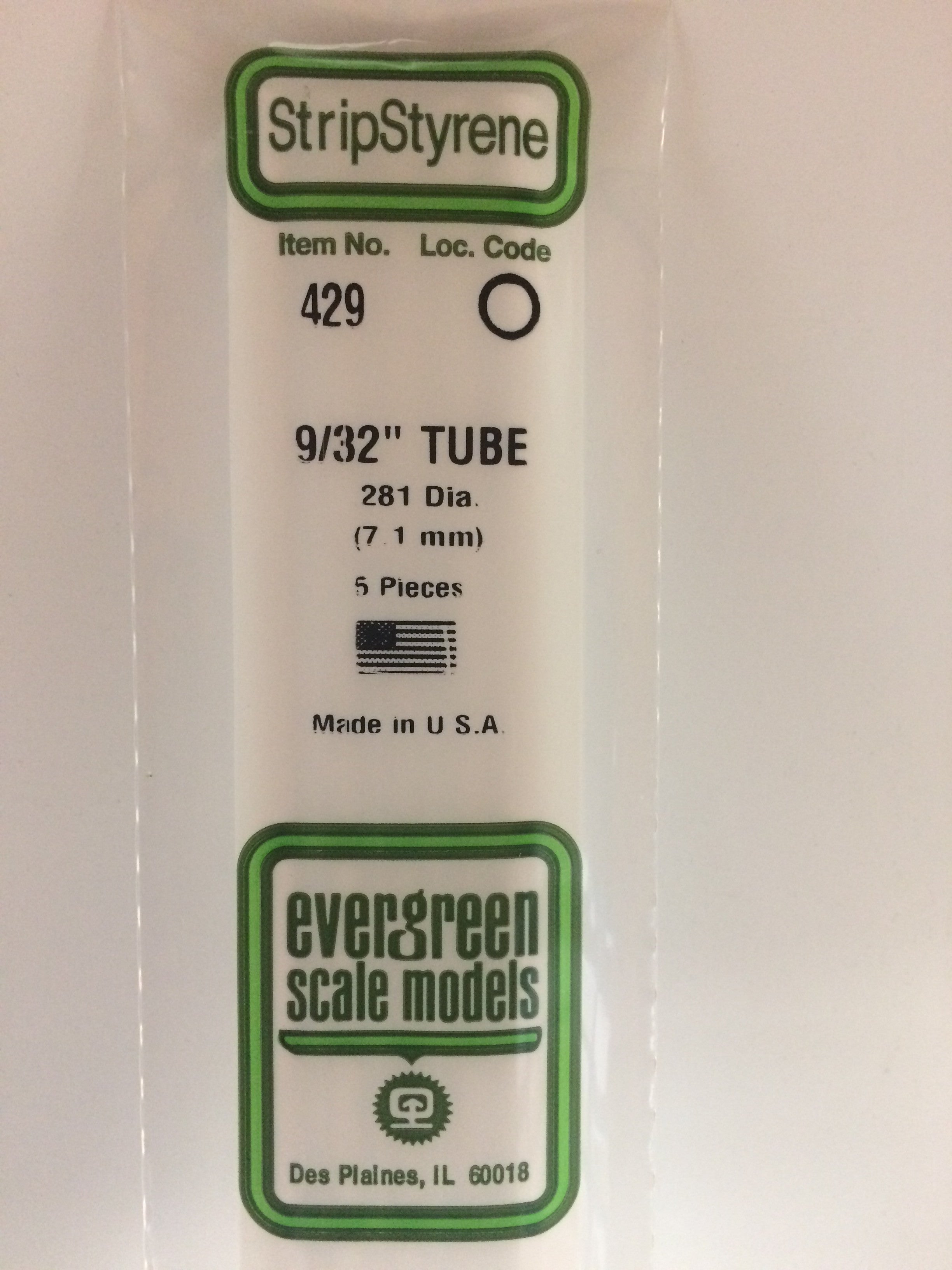 evergreen-tube-429-tube-rond-polystyr-ne-blanc-7-1-mm-5-pi-ces image 1