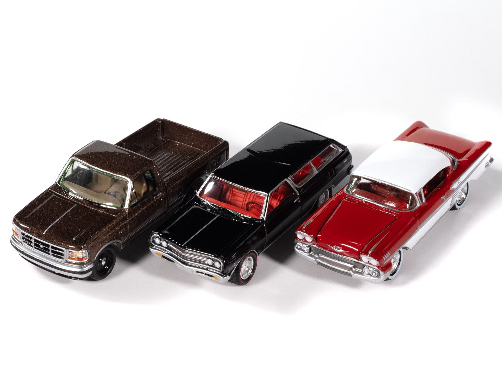 johnny-lightning-collector-tin-coffret-miniature-1-64-set-a-3-pcs image 2