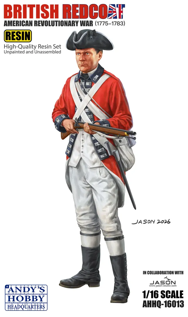 andy-s-hobby-16013-1-16-figurine-british-red-coat-r-sine image 1