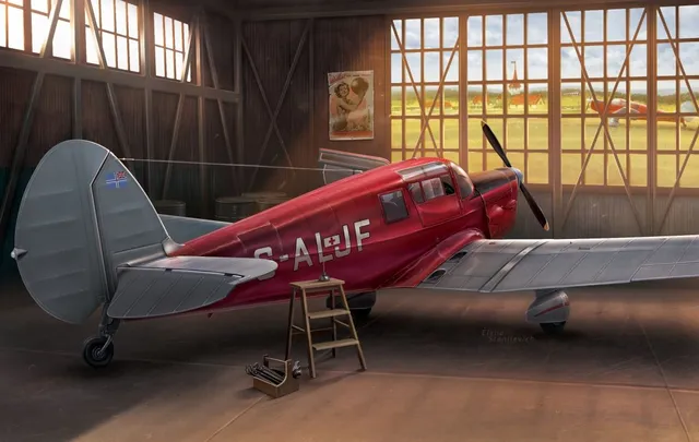 dora-wings-1-48-percival-proctor-mk-iii-maquette-avion-civil image 1