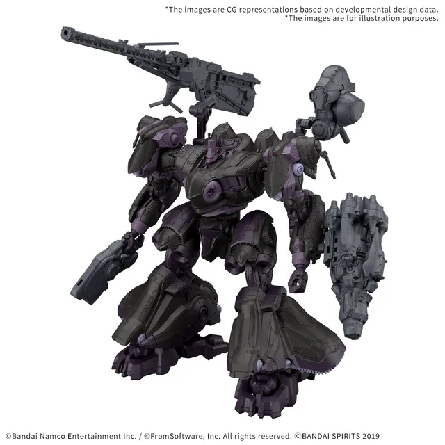 bandai-30mm-ve-40a-v-ii-arquebus-maquette-robot image 1