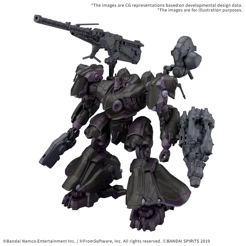 bandai-30mm-ve-40a-v-ii-arquebus-maquette-robot image 1