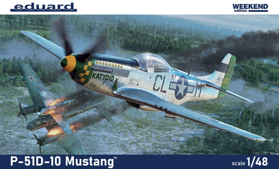 eduard-84184-p-51d-10-mustang-maquette-avion-1-48 image 1