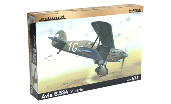 eduard-8192-avia-b-534-iv-profipack-maquette-avion-1-48 image 1