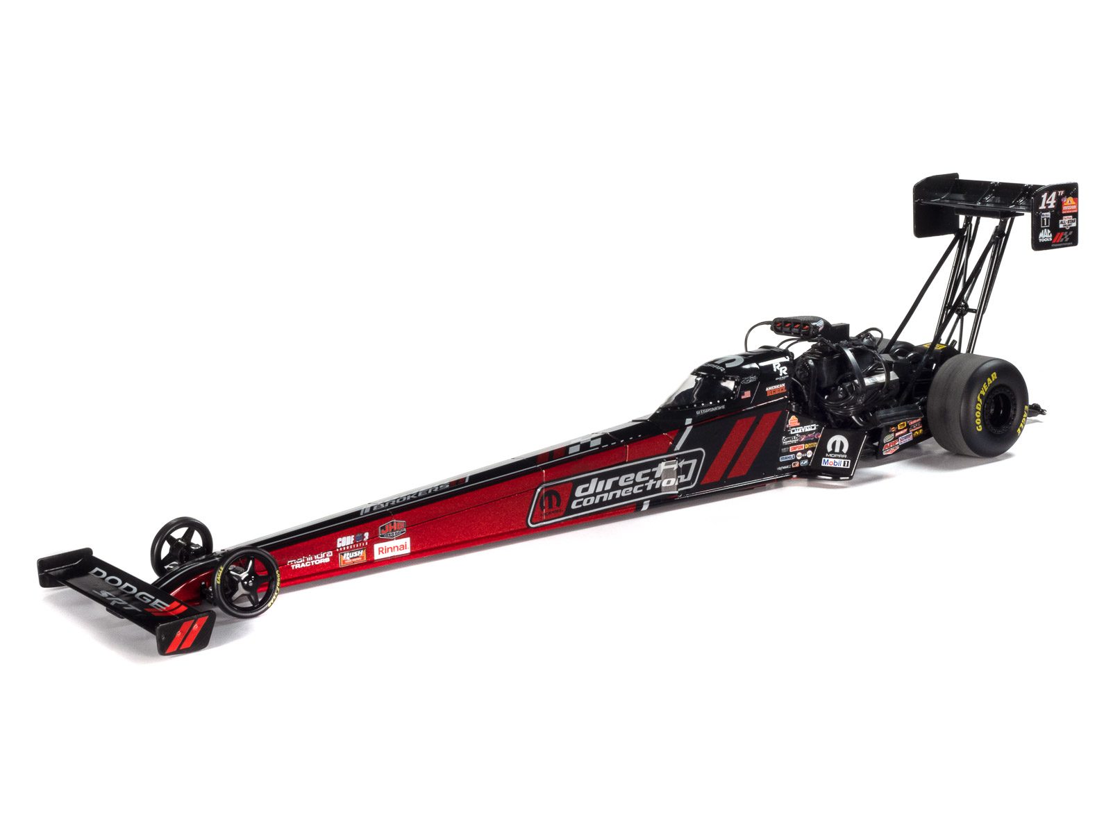 auto-world-tony-stewart-mopar-top-fuel-dragster-1-24-diecast image 1