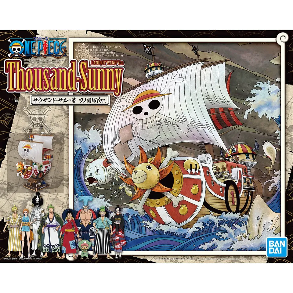 bandai-thousand-sunny-wano-ver-maquette-bateau-one-piece image 1