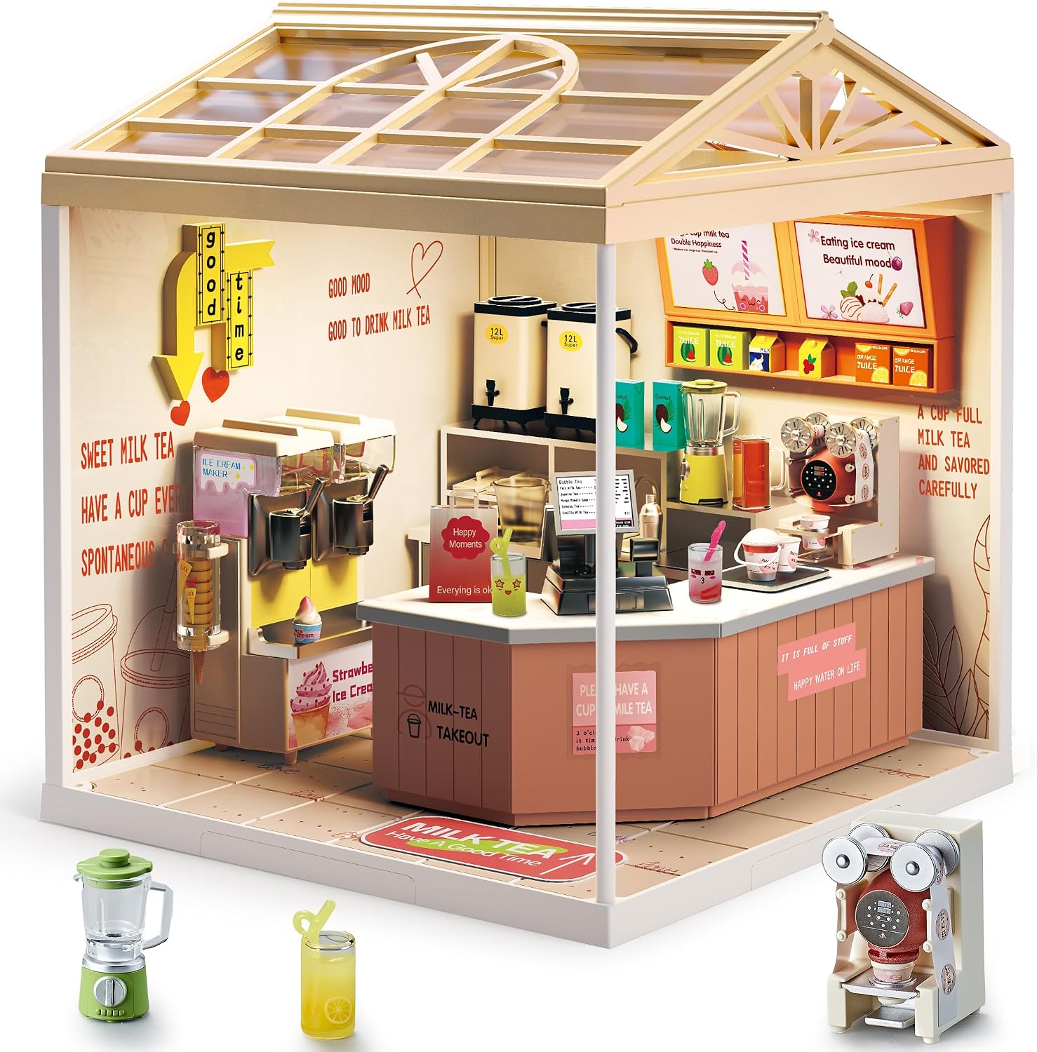 fairy-care-dreamy-bay-scene-fc-dbs8002-maison-miniature-milk-tea image 2