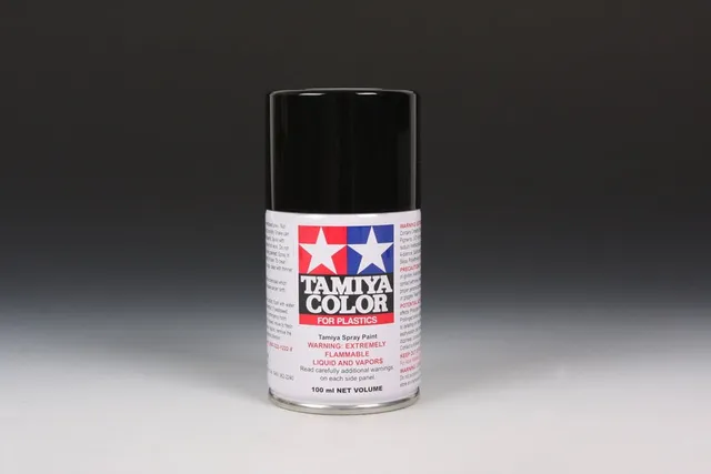 tamiya-ts6-matt-black-100ml-bombe-peinture-laque-noire image 1