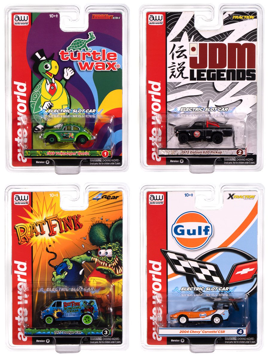 auto-world-pop-culture-voiture-slot-ho-1-64-version-b image 1