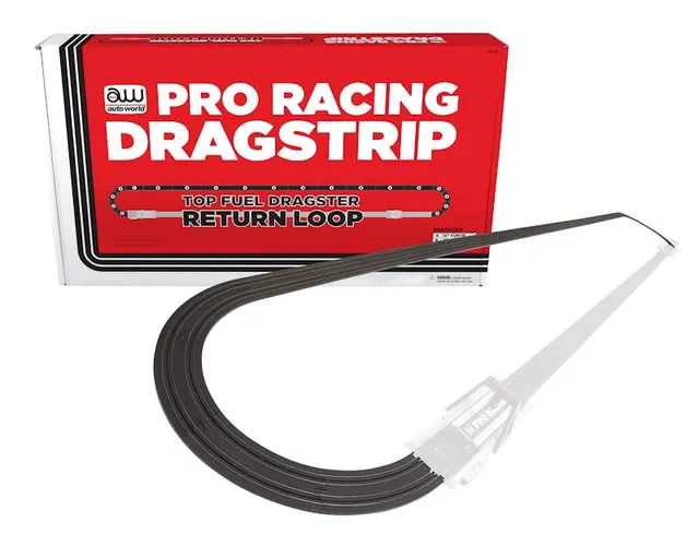 auto-world-top-fuel-dragster-return-loop-circuit-slot-ho image 1
