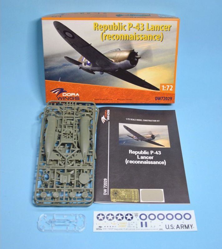dora-wings-1-72-republic-p-43-lancer-maquette-avion-reco image 2