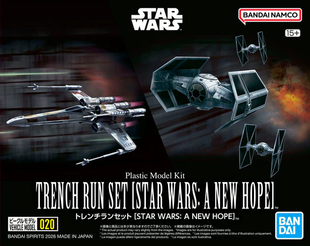 bandai-star-wars-2825324-trench-run-set-maquette-monter image 1