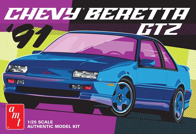amt-chevy-beretta-gtz-1991-maquette-voiture-1-25 image 1