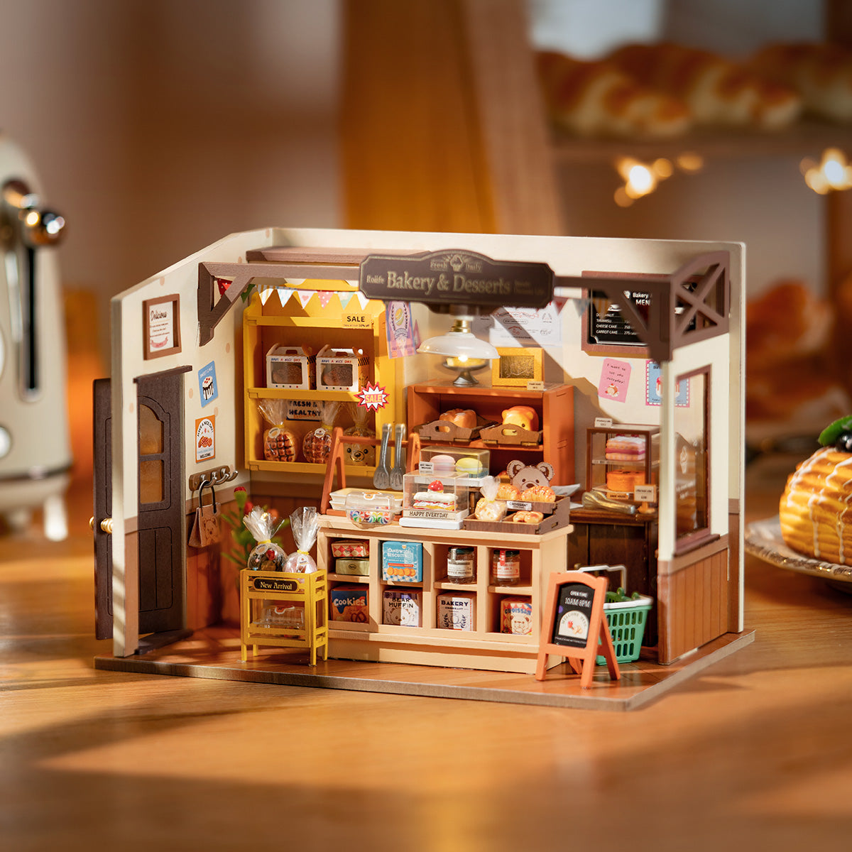 rolife-dg161-becka-s-baking-house-kit-maison-miniature image 2