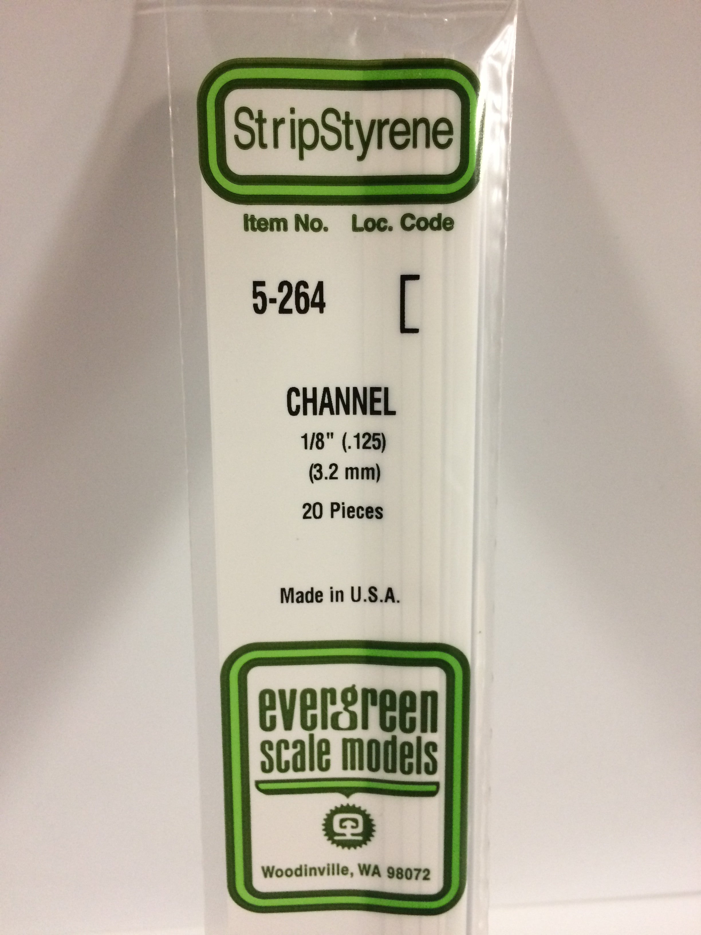 evergreen-shapes-264-profil-en-u-blanc-3-2-mm-4-pi-ces image 2