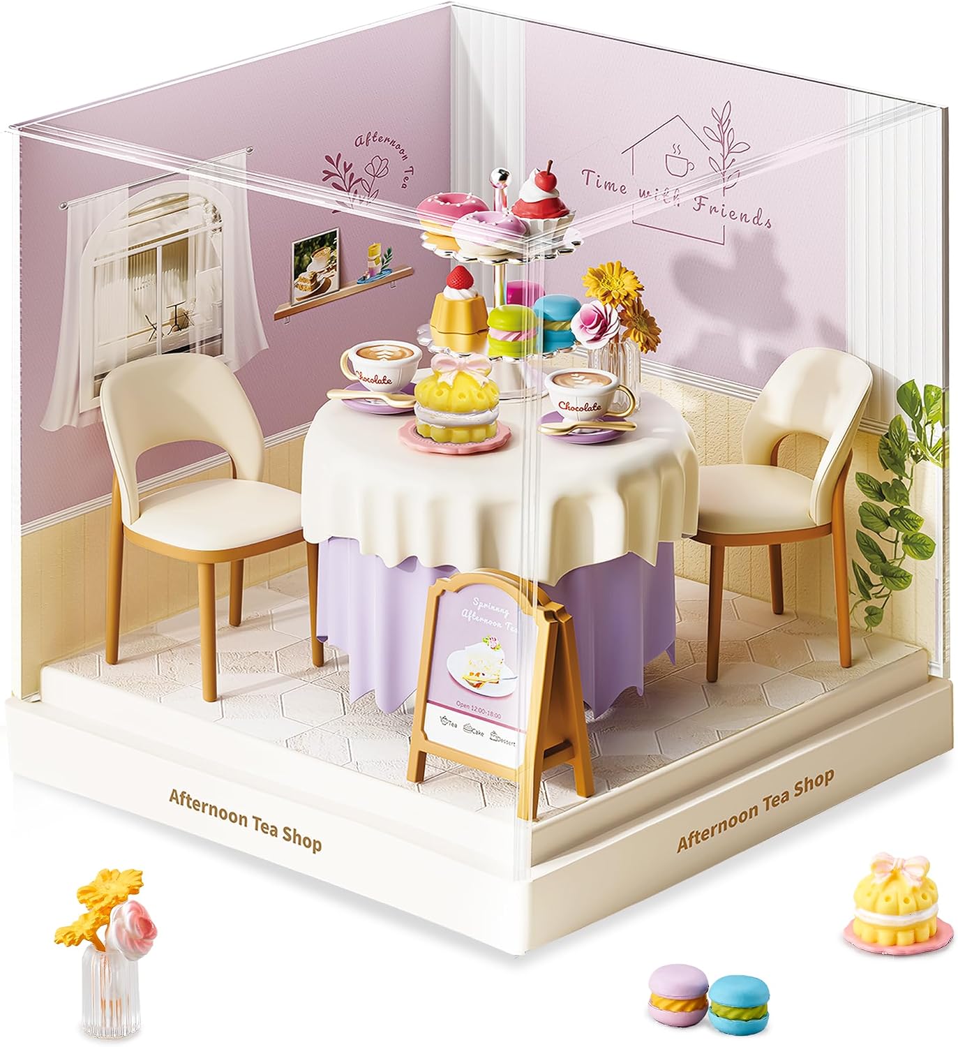 fairy-care-fc-dbs8031-dreamy-bay-scene-maison-miniature-salon-th image 2