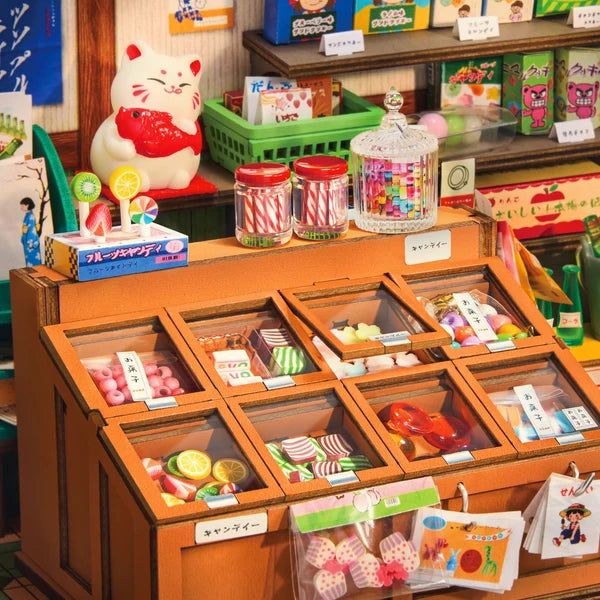 robotime-tge05-rolife-book-nook-boutique-nostalgic-corner-shop image 2