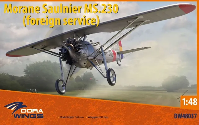 dora-wings-morane-saulnier-ms-230-maquette-avion-1-48-foreign-service image 1