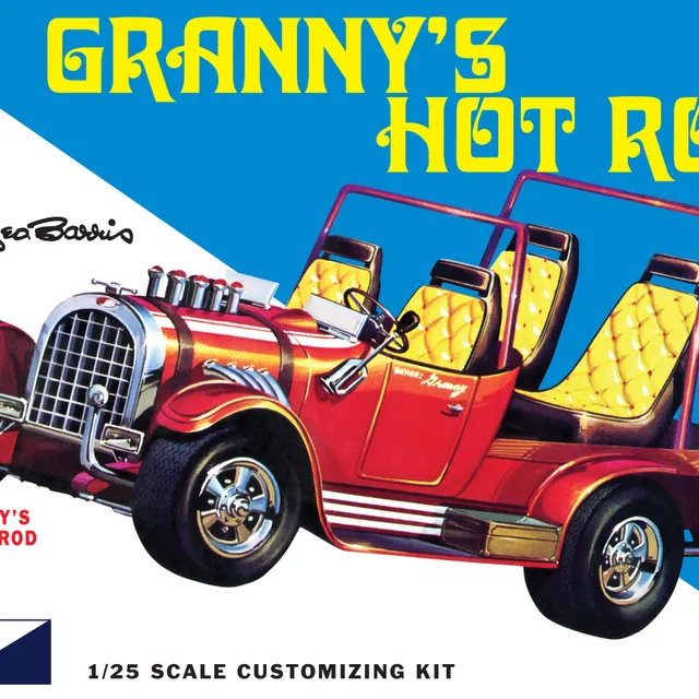 mpc-granny-s-hot-rod-george-barris-maquette-1-25-113-pi-ces image 1