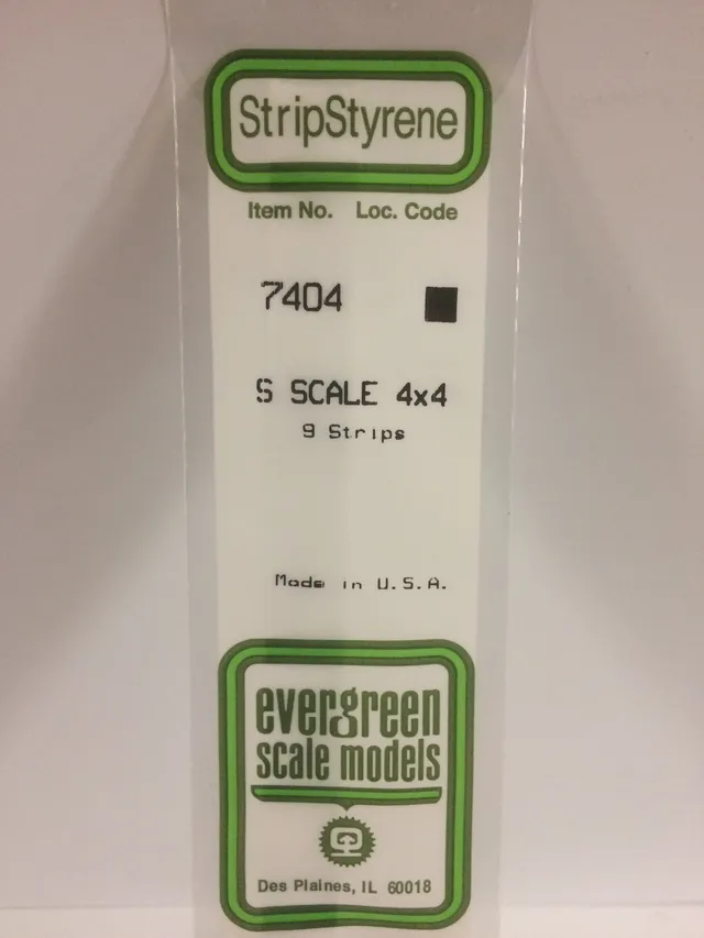 evergreen-strips-7404-baguette-carr-e-blanche-1-6-mm-9-pcs image 1