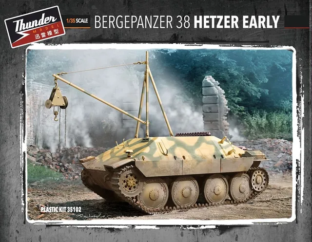 thunder-model-35102-bergepanzer-38-hetzer-early-1-35 image 1