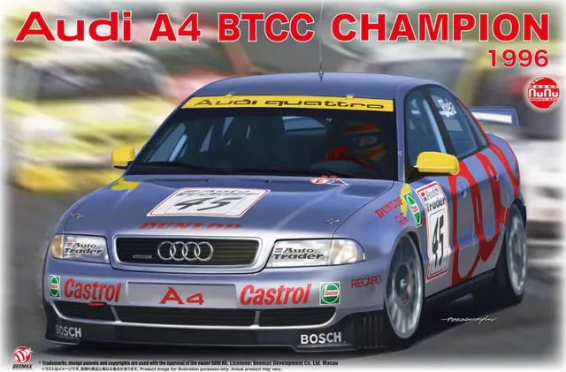 nunu-24035-audi-a4-bttc-1996-maquette-voiture-1-24 image 1
