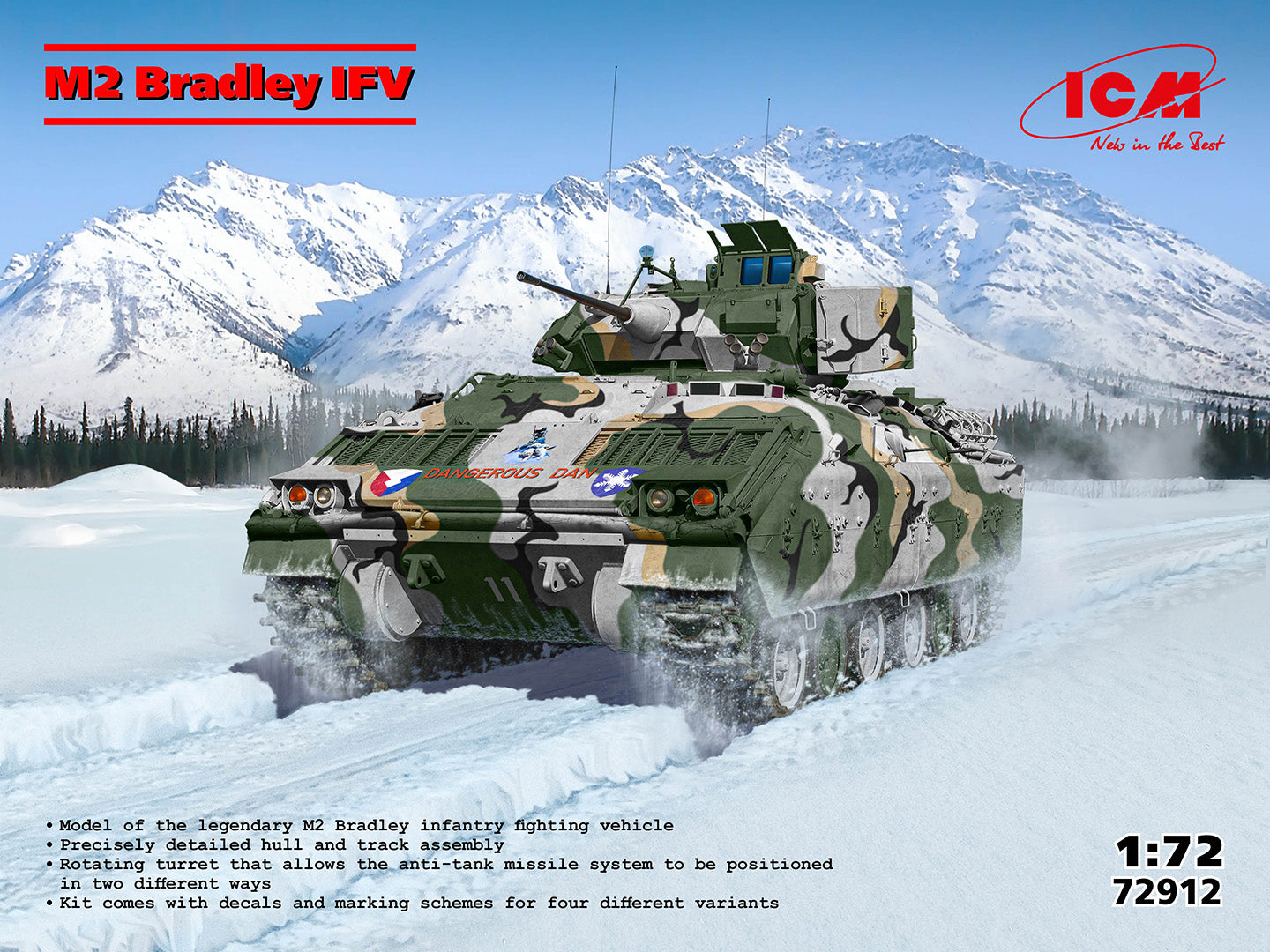 icm-72912-m2-bradley-maquette-blind-1-72-moderne image 1