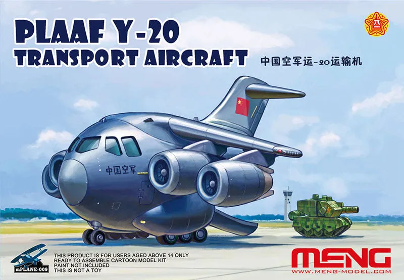 meng-mplane-009-y-20-egg-plane-maquette-avion-transport-chinois image 1