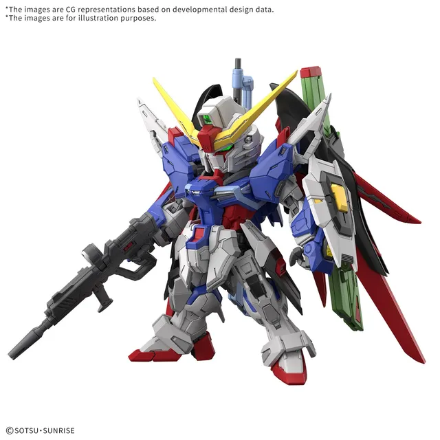 bandai-mgsd-destiny-gundam-maquette-gundam-seed-destiny image 1