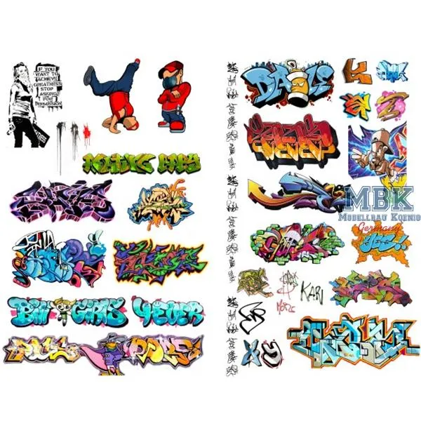 uschi-uv1040-decals-graffiti-no-3-diorama-urbain image 1