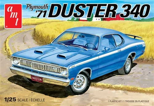 amt-1971-plymouth-duster-340-1-25-maquette-muscle-car image 1