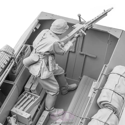 sol-resin-mm640-mitrailleur-mg42-figurine-1-16-allemande image 1