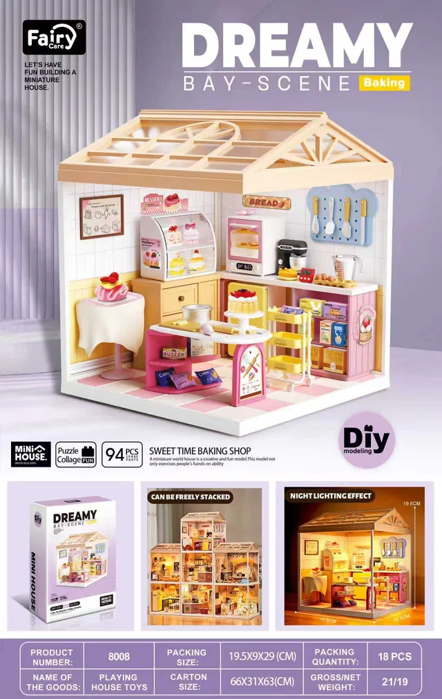 fairy-care-fc-dbs8008-dreamy-bay-maison-miniature-boulangerie image 1