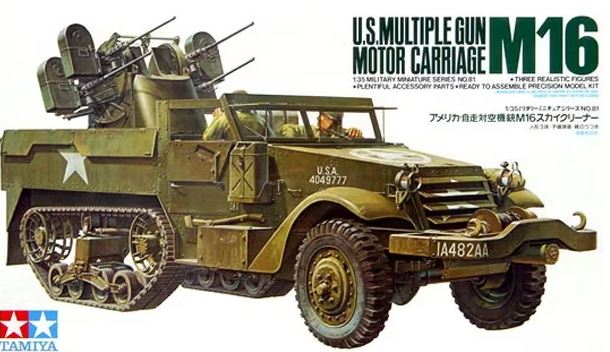 tamiya-35081-m16-half-track-maquette-char-1-35-ww2 image 1