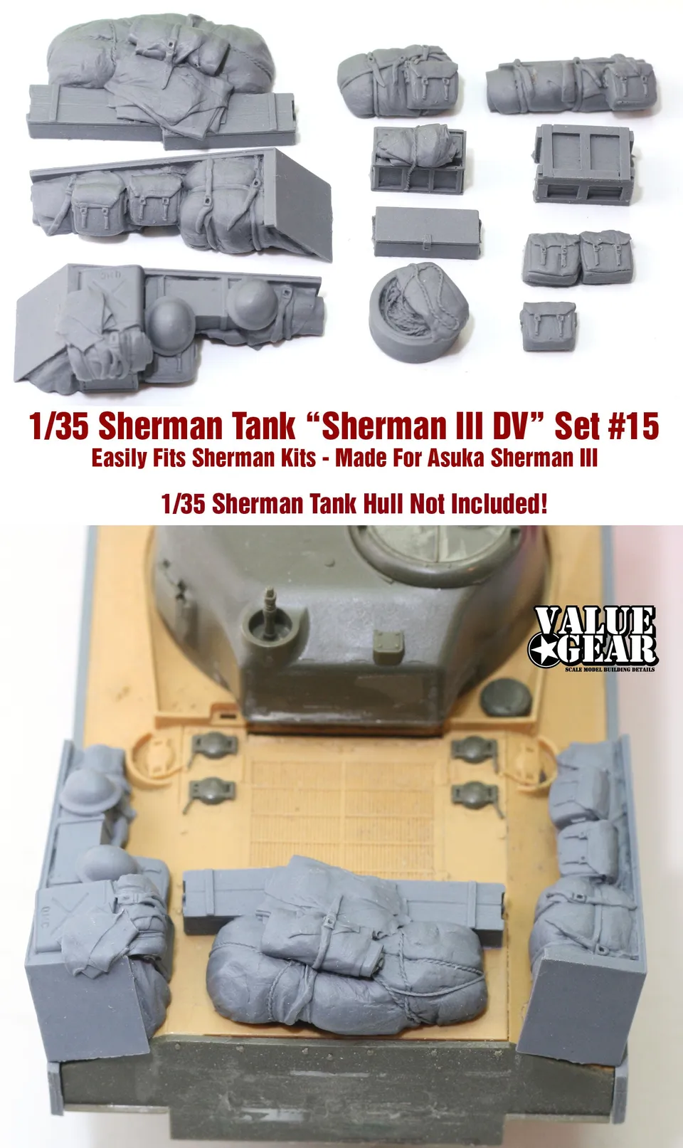 value-gear-sh015-sherman-set-b-ches-moteur-1-35 image 1