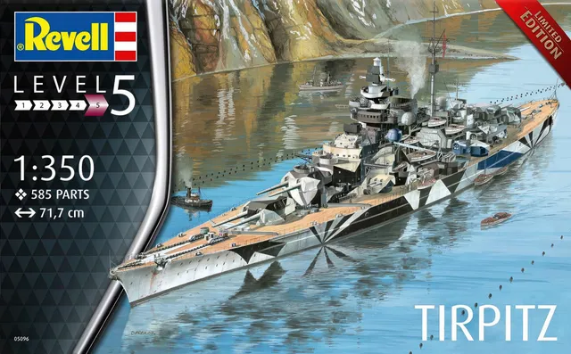 revell-05096-tirpitz-cuirass-allemand-1-350-wwii image 1