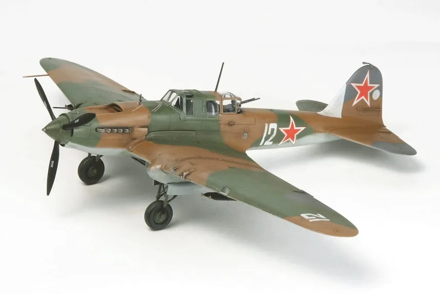 tamiya-60781-ilyushin-il-2-shturmovik-1-72-maquette-avion-wwii image 1