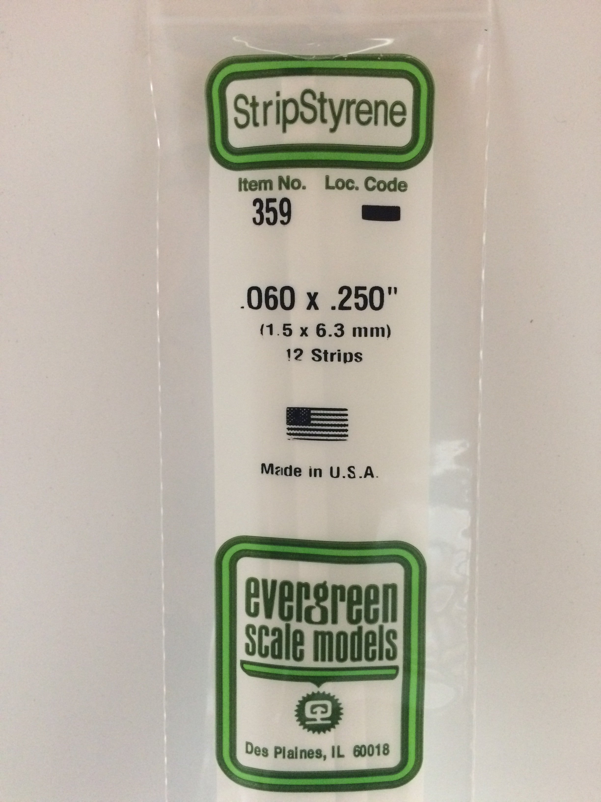 evergreen-strips-359-baguette-blanche-1-5x6-3-mm-60-cm-lot-de-12 image 1